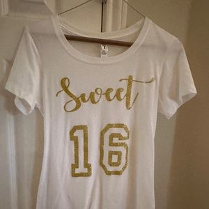 Sweet 16 T shirt